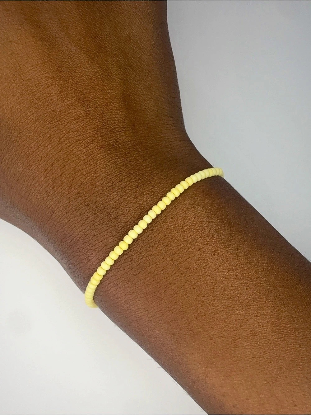 Buttercup Handmade 2mm Beaded Stretch Bracelet